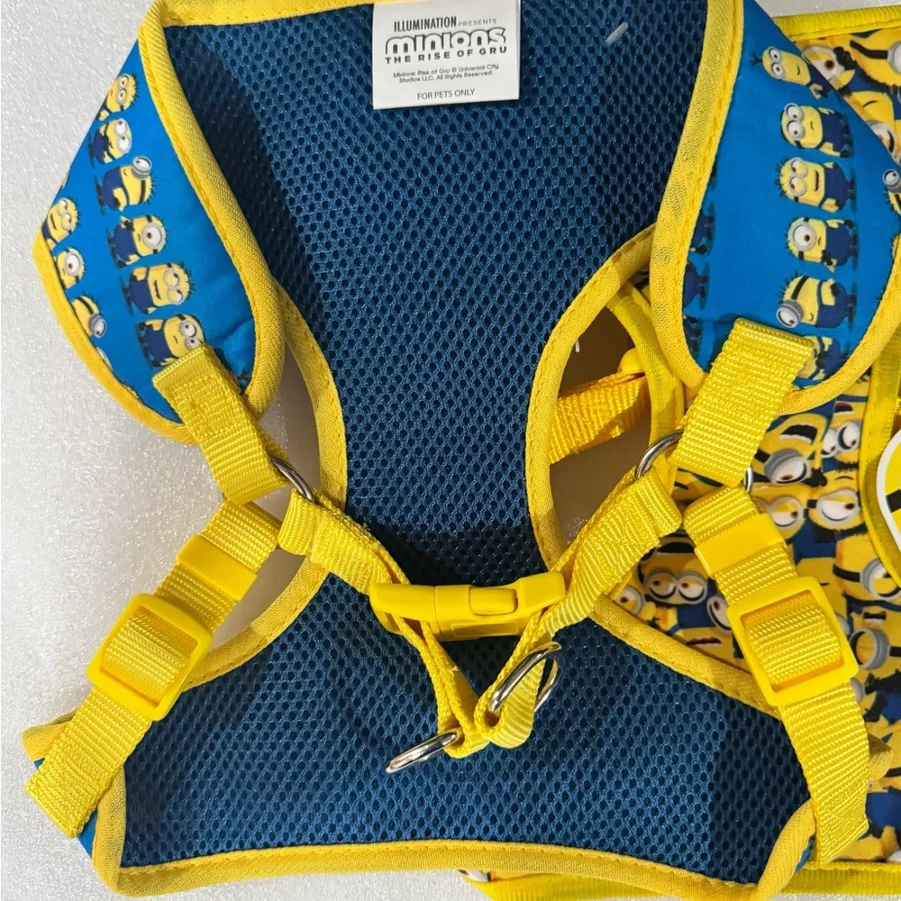 Dog Large Harness - Yellow and Blue 2 ct Lot